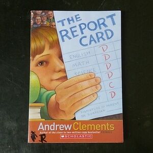 Report Card Andrew Clements Junior Fiction Children's Chapter Book Homeschool
